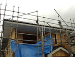 新築住宅屋根工事